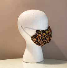 Load image into Gallery viewer, Mini Flames Fire Print Face Mask