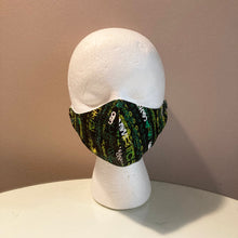 Load image into Gallery viewer, Vintage Matrix Computer Glitch Face Mask