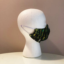 Load image into Gallery viewer, Vintage Matrix Computer Glitch Face Mask