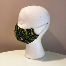 Load image into Gallery viewer, Vintage Matrix Computer Glitch Face Mask