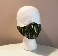 Load image into Gallery viewer, Vintage Matrix Computer Glitch Face Mask