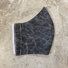 Load image into Gallery viewer, Smokey Sparkle Black Glitter Face Mask