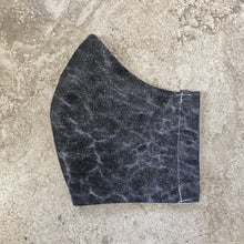 Load image into Gallery viewer, Smokey Sparkle Black Glitter Face Mask