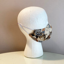 Load image into Gallery viewer, Vintage Cat Print Face Mask