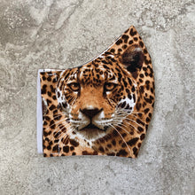 Load image into Gallery viewer, Leopard Face Spot Print Face Mask