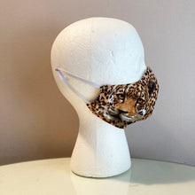 Load image into Gallery viewer, Leopard Face Spot Print Face Mask