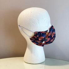 Load image into Gallery viewer, USA American Flag and Bald Eagle Print Face Mask