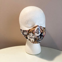Load image into Gallery viewer, Vintage Kitty Cat Print Face Mask