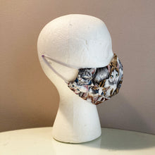 Load image into Gallery viewer, Vintage Kitty Cat Print Face Mask