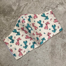 Load image into Gallery viewer, 1950s Vintage Retro Poodle Puppy Print Face Mask
