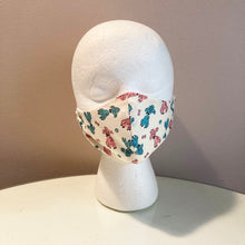 Load image into Gallery viewer, 1950s Vintage Retro Poodle Puppy Print Face Mask