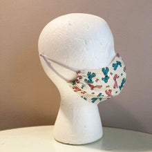 Load image into Gallery viewer, 1950s Vintage Retro Poodle Puppy Print Face Mask