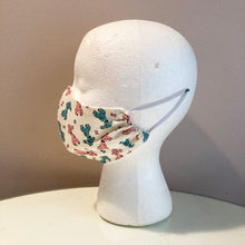 Load image into Gallery viewer, 1950s Vintage Retro Poodle Puppy Print Face Mask