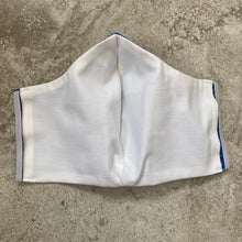 Load image into Gallery viewer, 1960s Vintage Blue and White Print Face Mask