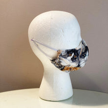 Load image into Gallery viewer, Vintage Kitten Cat Print Face Mask