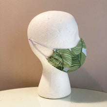 Load image into Gallery viewer, Tropical Leaf Print Face Mask