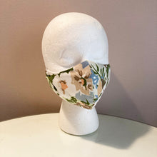 Load image into Gallery viewer, 1960s Vintage Abstract Floral Face Mask