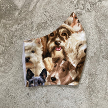 Load image into Gallery viewer, Small Dog Print Face Mask