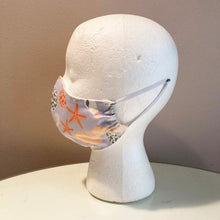 Load image into Gallery viewer, Seashell Starfish Shell Print Face Mask