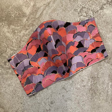 Load image into Gallery viewer, Purple Orange Pink Abstract Print Face Mask