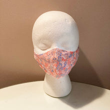 Load image into Gallery viewer, 1950s Pink Mini Floral Print Face Mask