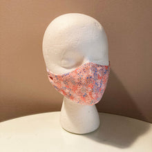 Load image into Gallery viewer, 1950s Pink Mini Floral Print Face Mask