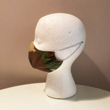 Load image into Gallery viewer, 1970s Vintage Camo Print Face Mask
