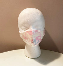 Load image into Gallery viewer, 1980s Vintage Abstract Floral Print Face Mask