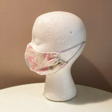 Load image into Gallery viewer, 1980s Vintage Abstract Floral Print Face Mask