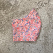 Load image into Gallery viewer, 1950s Pink Mini Floral Print Face Mask