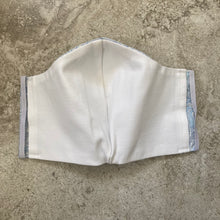 Load image into Gallery viewer, 1980s Vintage Blue Paisley Print Face Mask