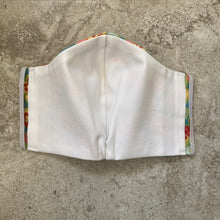 Load image into Gallery viewer, Abstract Pansy Flower Print Face Mask