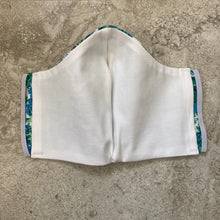 Load image into Gallery viewer, 1960s Green Leaves Face Mask