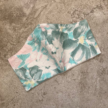 Load image into Gallery viewer, 1980s Vintage Floral Watercolor Face Mask