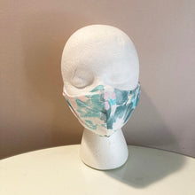Load image into Gallery viewer, 1980s Vintage Floral Watercolor Face Mask