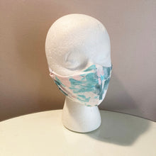 Load image into Gallery viewer, 1980s Vintage Floral Watercolor Face Mask