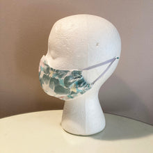 Load image into Gallery viewer, 1980s Vintage Floral Watercolor Face Mask