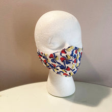 Load image into Gallery viewer, 1950s Vintage Bow Print Face Mask