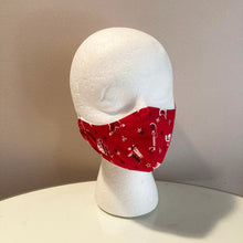 Load image into Gallery viewer, Vintage Wild West Red Cowboy Face Mask