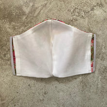 Load image into Gallery viewer, 1960s Vintage Pink Flower Face Mask