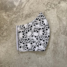 Load image into Gallery viewer, Smiling Skeleton Scull Print Face Mask