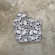 Load image into Gallery viewer, Smiling Skeleton Scull Print Face Mask