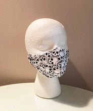 Load image into Gallery viewer, Smiling Skeleton Scull Print Face Mask