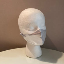 Load image into Gallery viewer, Liquid Silver Mirror Wet Look Face Mask