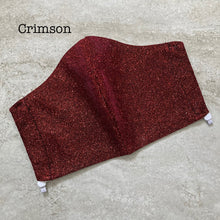 Load image into Gallery viewer, Glitter Sparkle Face Mask