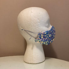 Load image into Gallery viewer, Sequin velvet face mask