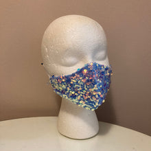 Load image into Gallery viewer, Sequin velvet face mask