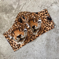 Leopard Face Spot Print Face Mask