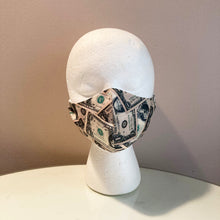 Load image into Gallery viewer, Cash Money Print Face Mask

