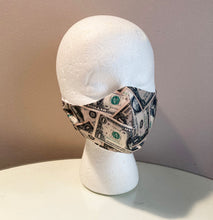 Load image into Gallery viewer, Cash Money Print Face Mask
